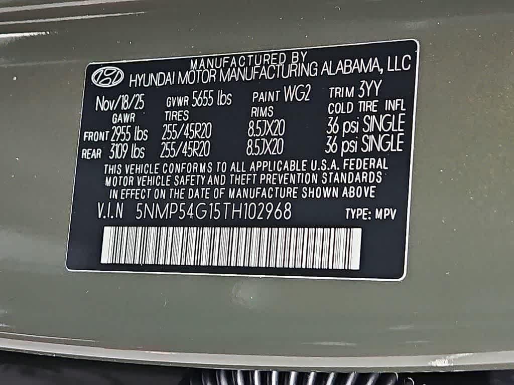 2026 Hyundai SANTA FE HYBRID Calligraphy