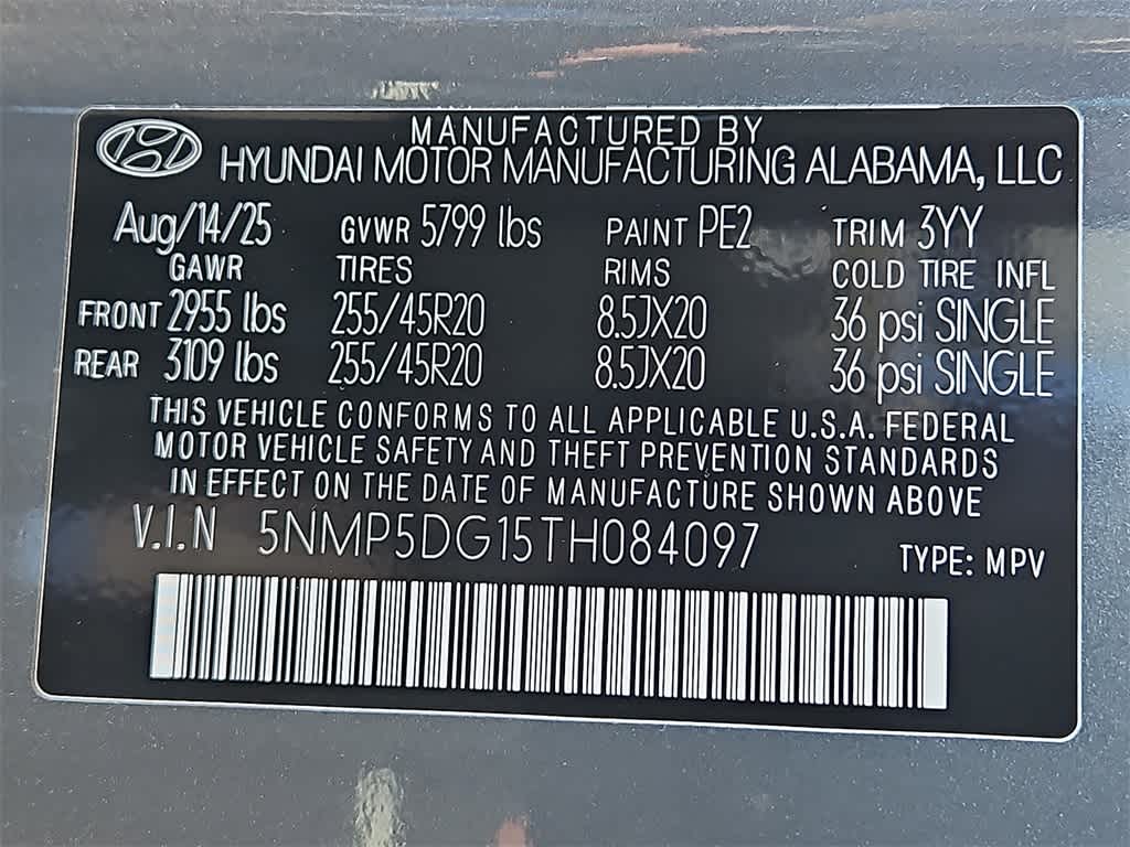 2026 Hyundai SANTA FE HYBRID Calligraphy