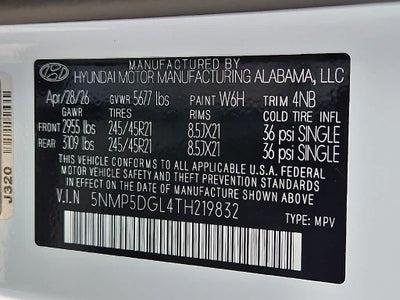 2026 Hyundai SANTA FE Calligraphy