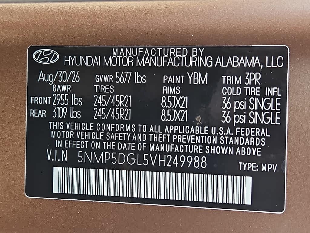 2027 Hyundai SANTA FE Calligraphy