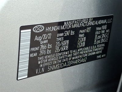 2023 Hyundai SANTA FE SE