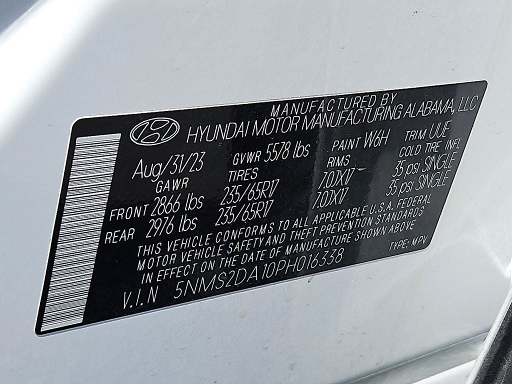 2023 Hyundai SANTA FE HYBRID Blue