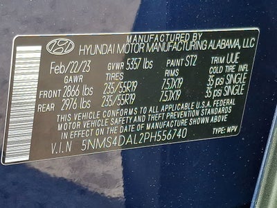 2023 Hyundai SANTA FE Limited