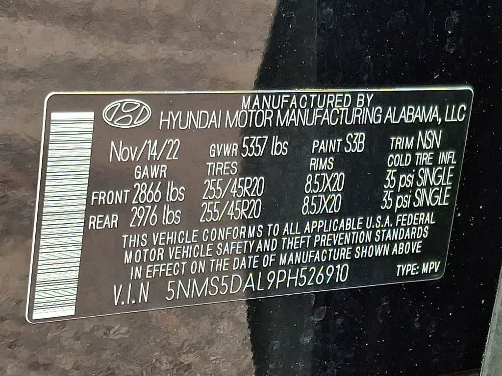 2023 Hyundai SANTA FE Calligraphy