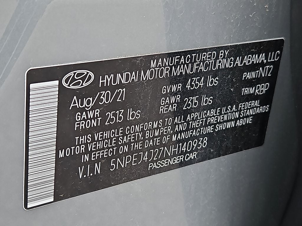 2022 Hyundai SONATA SEL Plus