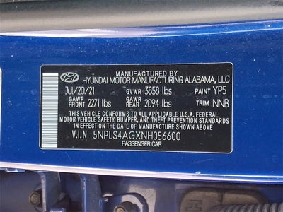 2022 Hyundai ELANTRA SEL