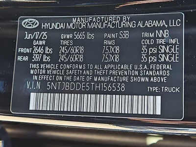 2026 Hyundai SANTA CRUZ SEL