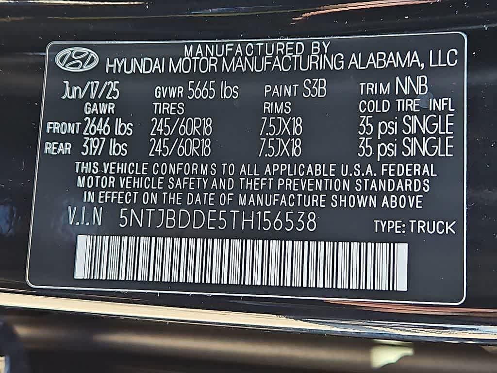 2026 Hyundai SANTA CRUZ SEL