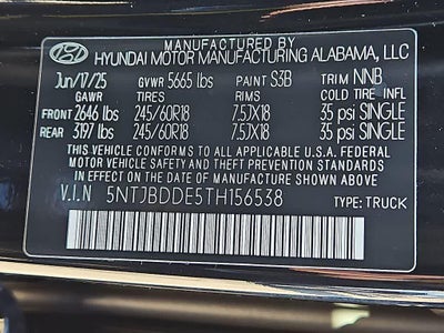 2026 Hyundai SANTA CRUZ SEL