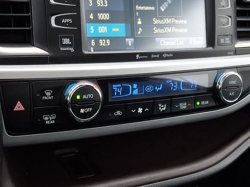 2017 Toyota Highlander Limited Platinum