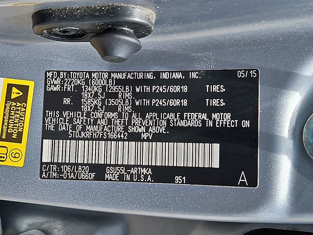 2015 Toyota Highlander XLE