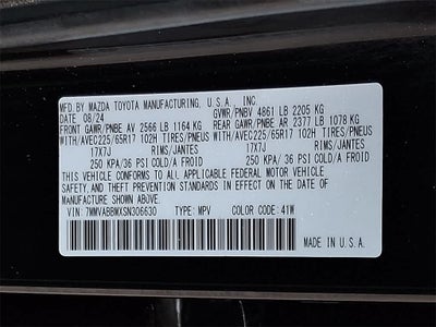 2025 Mazda Mazda CX-50 2.5 S Preferred Package