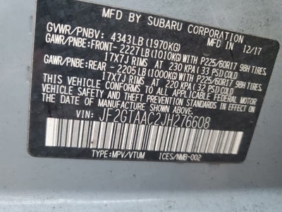 2018 Subaru Crosstrek 2.0i CVT