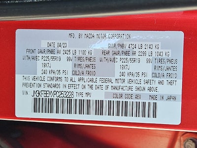 2023 Mazda Mazda CX-5 2.5 S Premium Plus Package