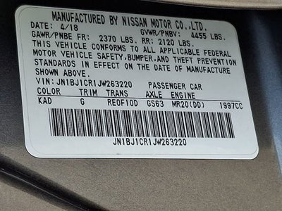 2018 Nissan Rogue Sport SL