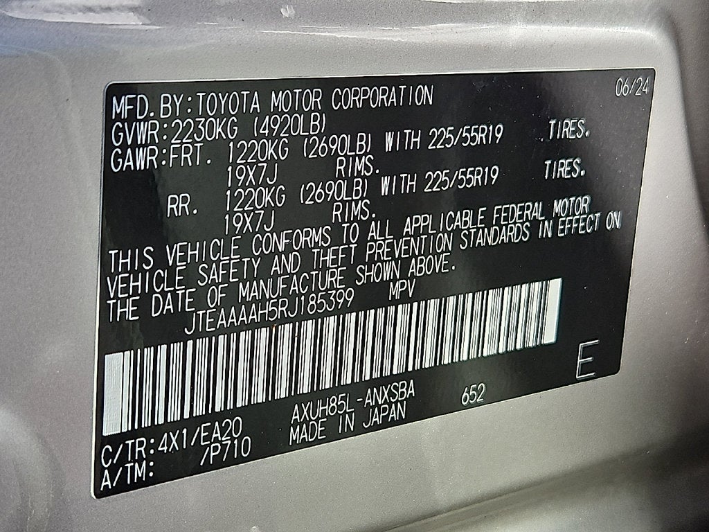 2024 Toyota Venza Limited