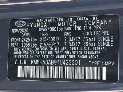 2026 Hyundai KONA SE