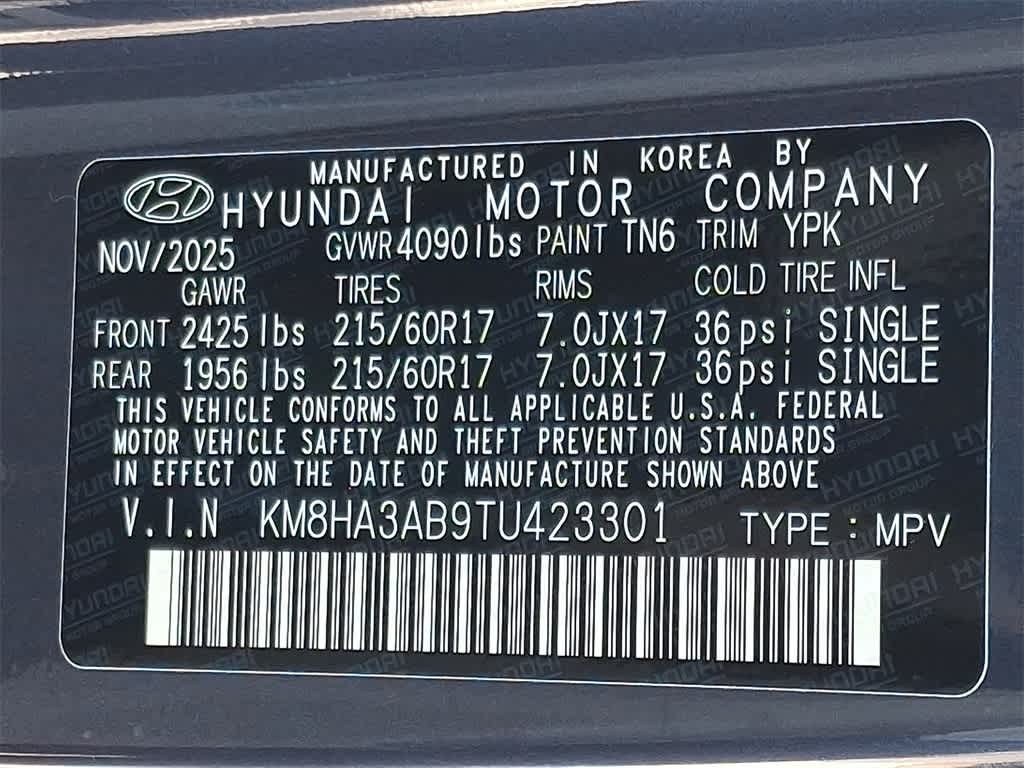 2026 Hyundai KONA SE