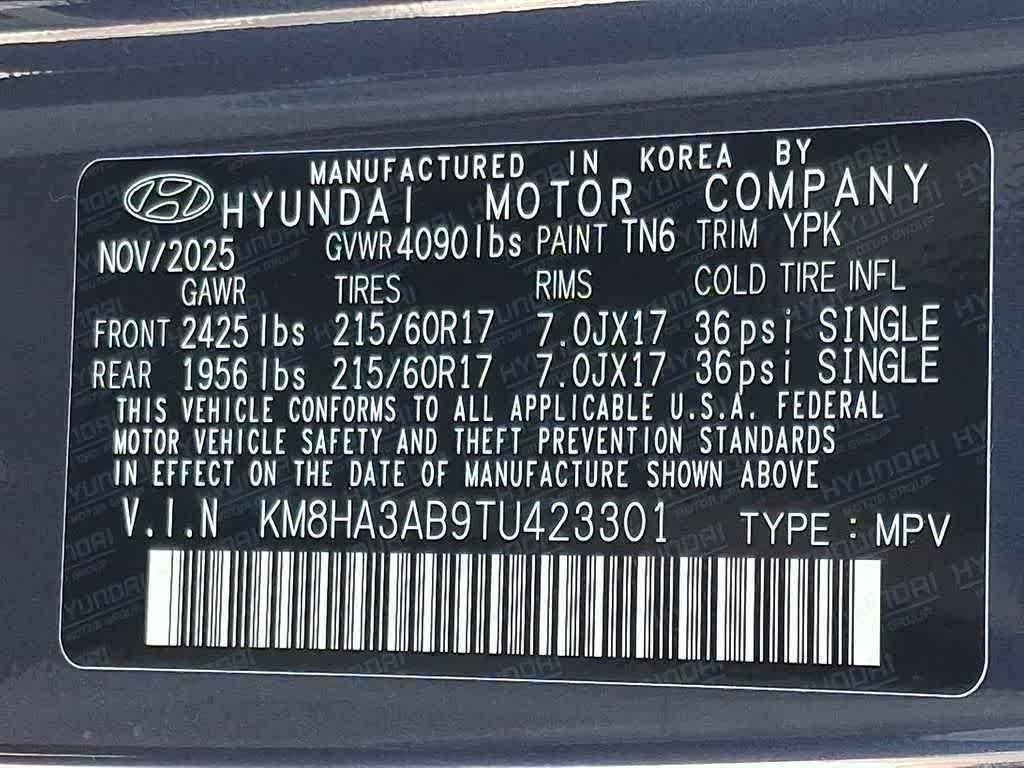 2026 Hyundai KONA SE