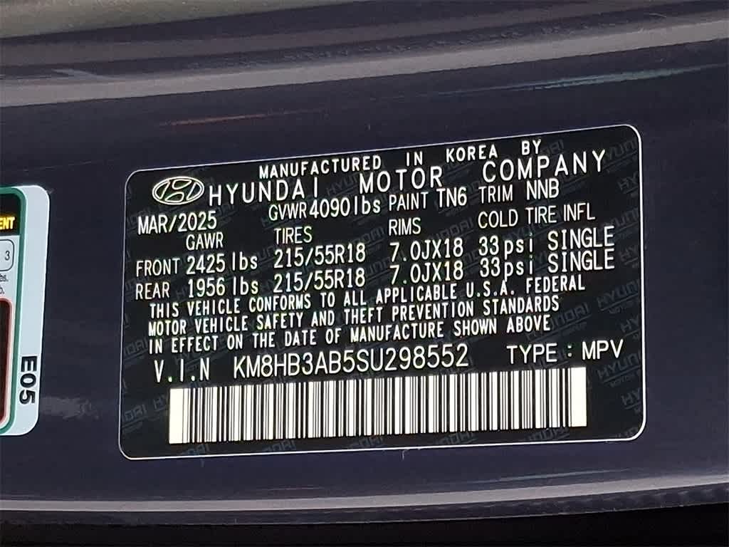 2025 Hyundai KONA SEL