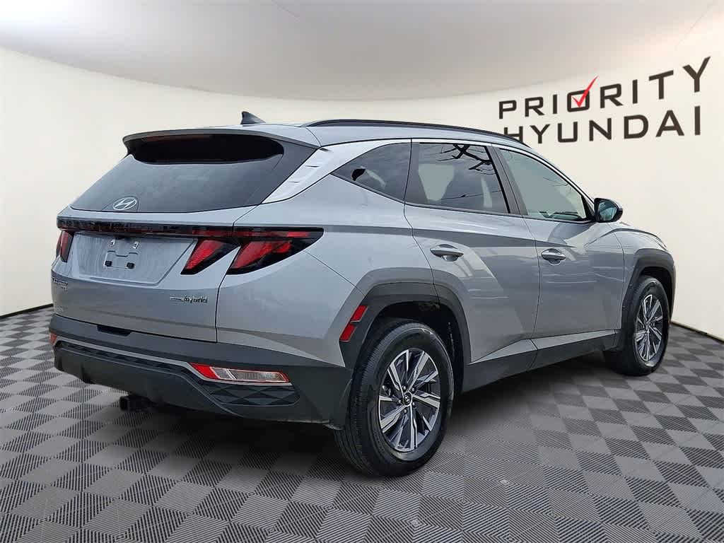 2024 Hyundai TUCSON HYBRID Blue