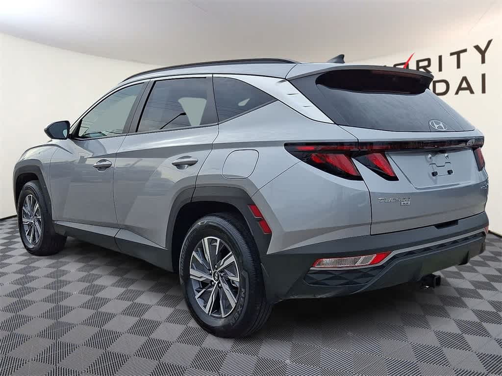 2024 Hyundai TUCSON HYBRID Blue