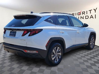 2024 Hyundai TUCSON HYBRID Blue