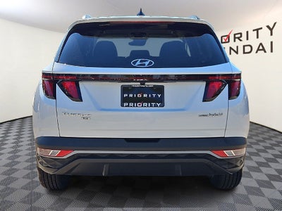 2024 Hyundai TUCSON HYBRID Blue