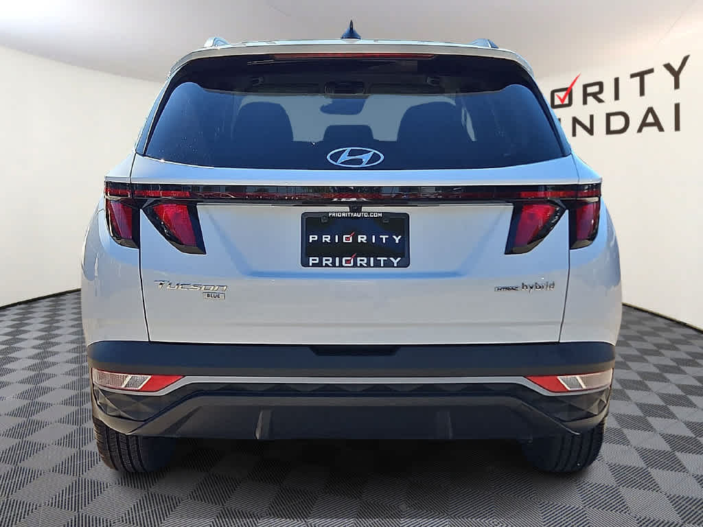 2024 Hyundai TUCSON HYBRID Blue