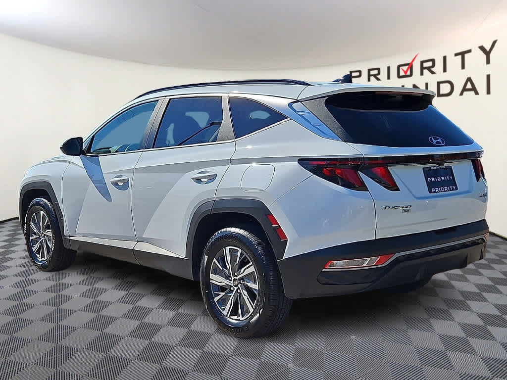 2024 Hyundai TUCSON HYBRID Blue