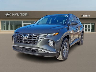 2024 Hyundai TUCSON HYBRID Blue