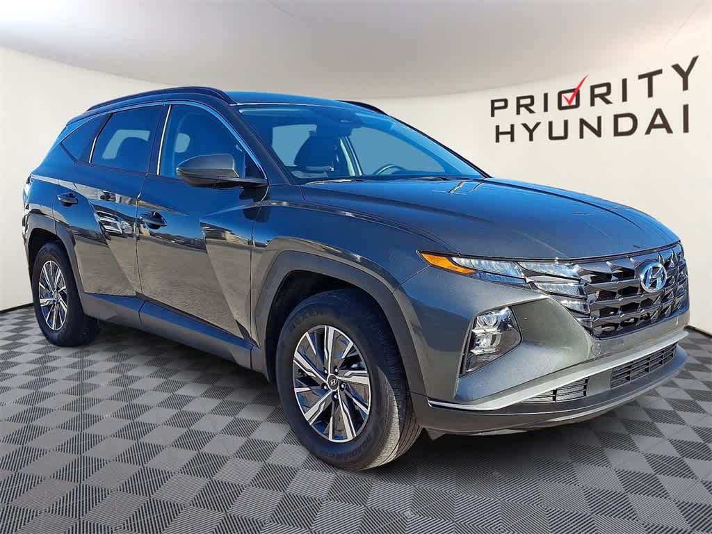 2024 Hyundai TUCSON HYBRID Blue
