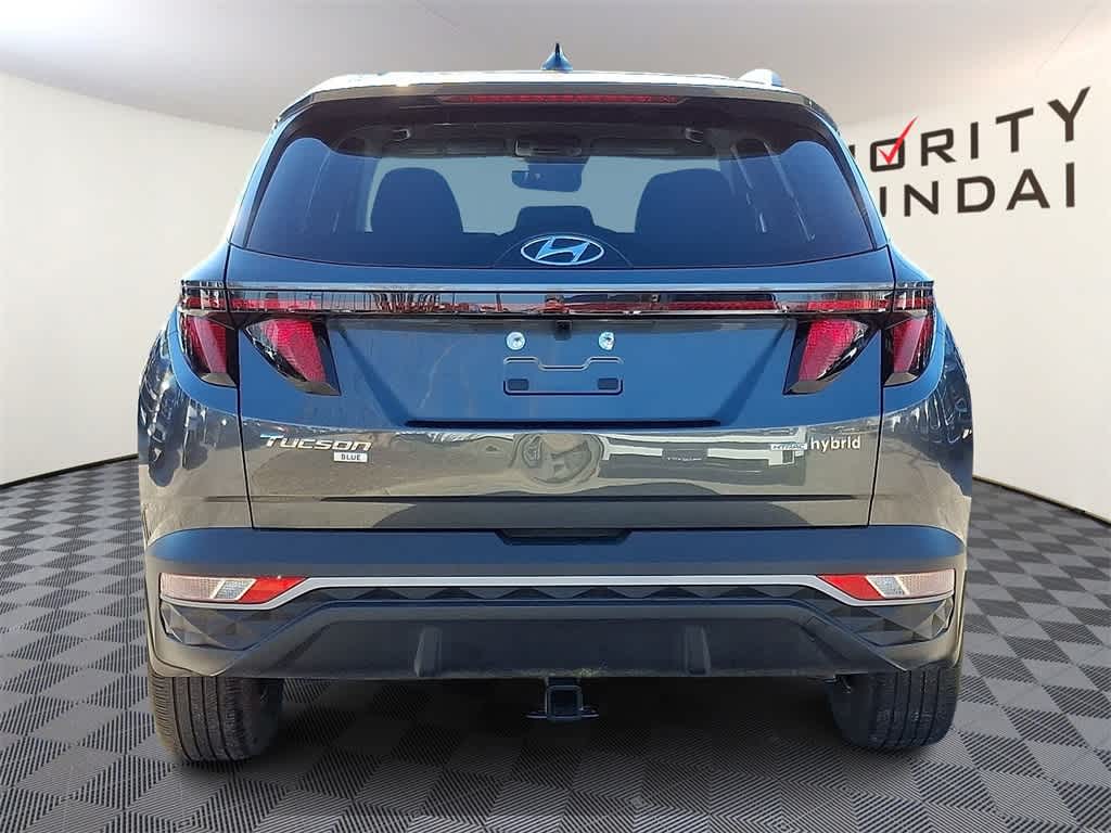 2024 Hyundai TUCSON HYBRID Blue