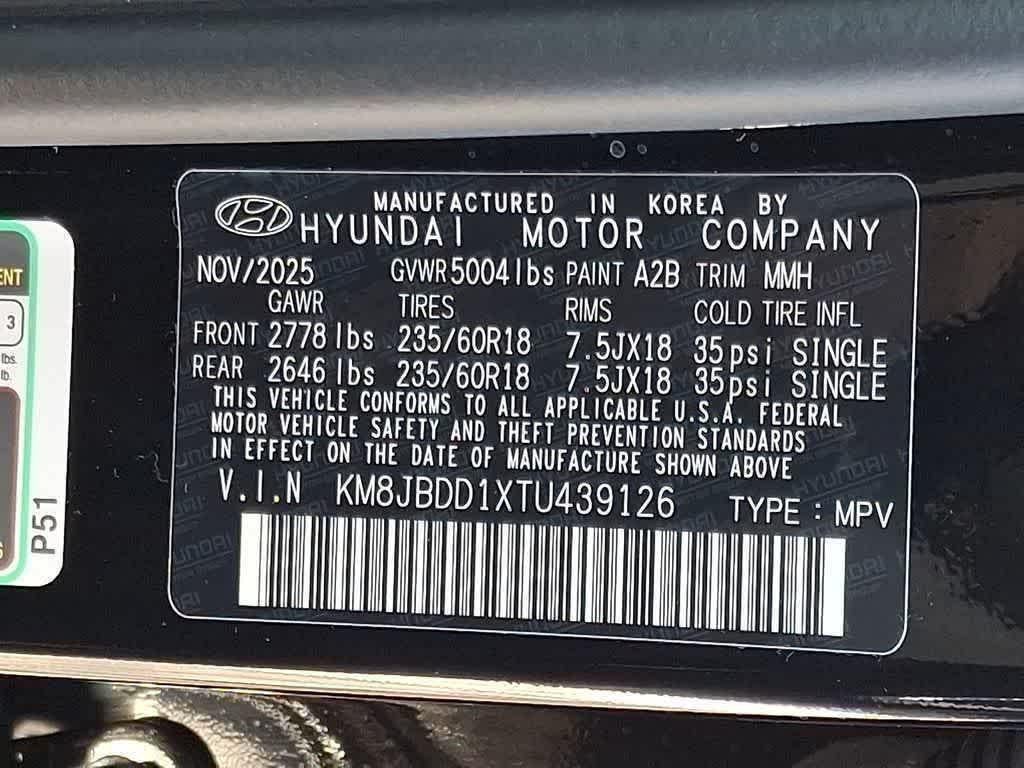 2026 Hyundai TUCSON HYBRID SEL