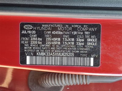 2021 Hyundai KONA Limited