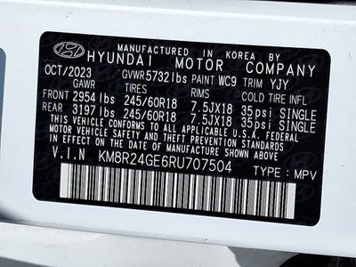 2024 Hyundai PALISADE SEL 7P