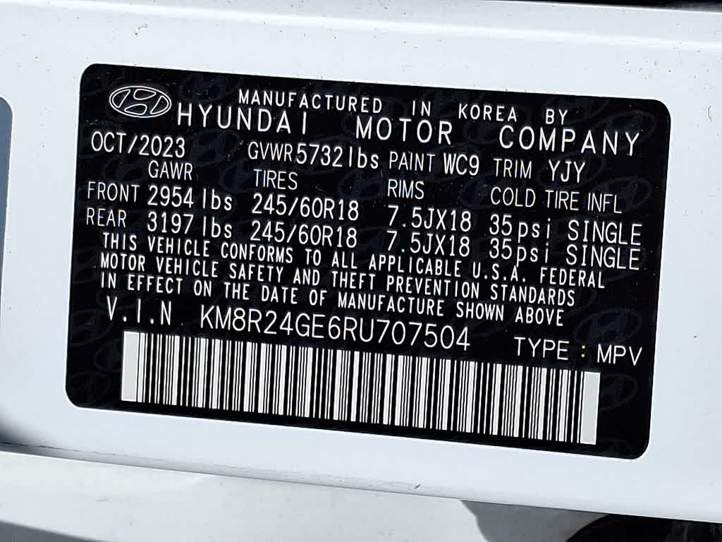 2024 Hyundai PALISADE SEL 7P