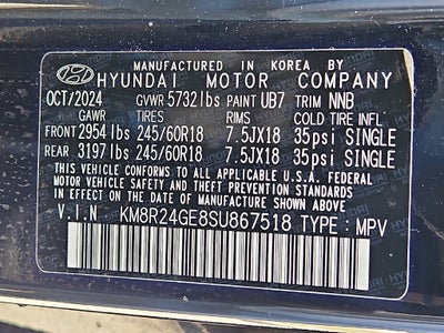 2025 Hyundai PALISADE SEL