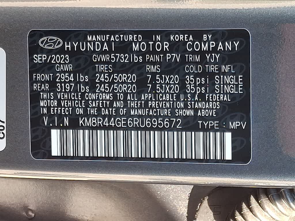 2024 Hyundai PALISADE SEL 7P