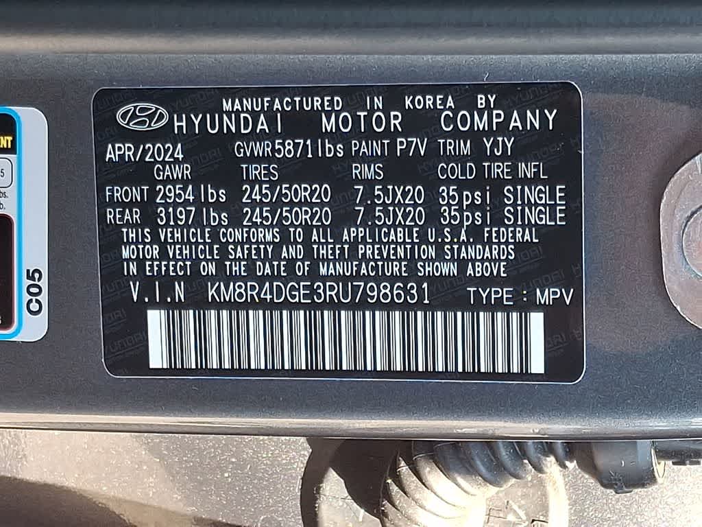 2024 Hyundai PALISADE SEL 7P