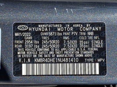 2022 Hyundai PALISADE SEL