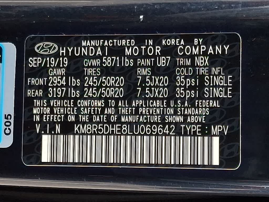 2020 Hyundai PALISADE Limited