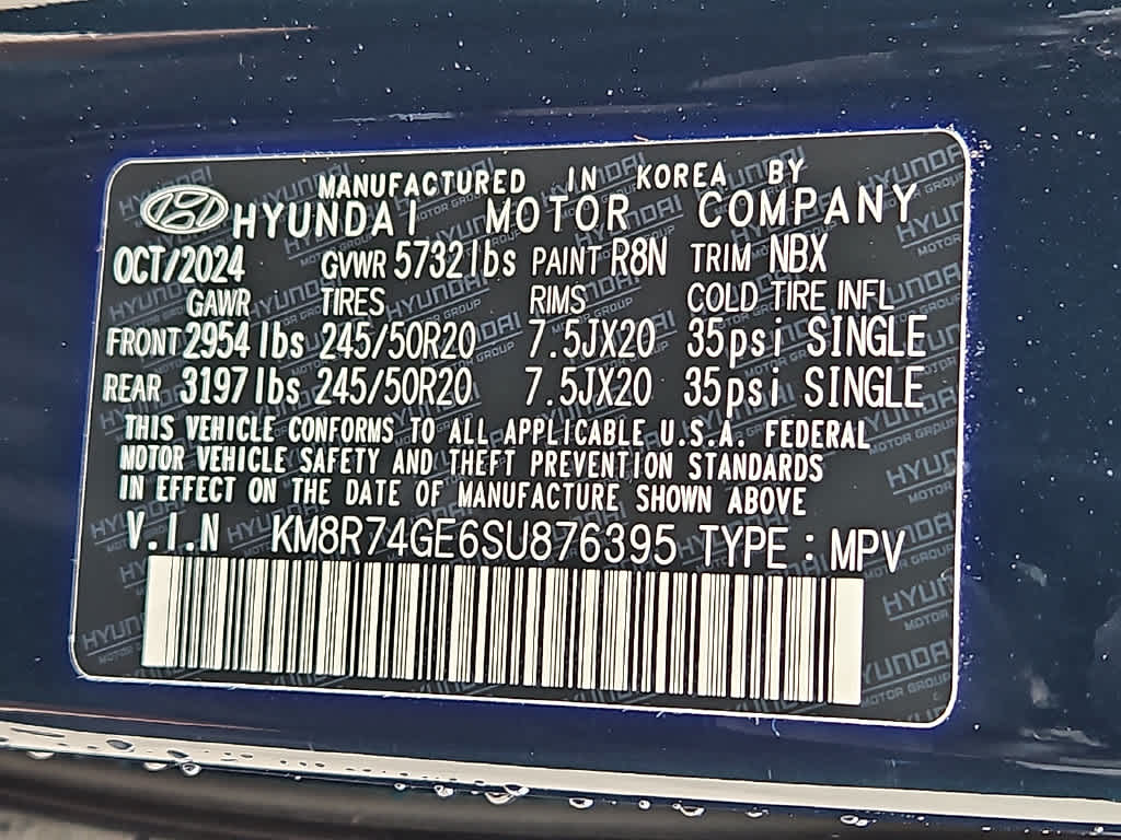 2025 Hyundai PALISADE Calligraphy