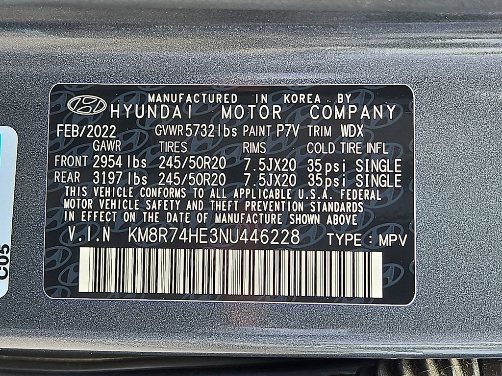 2022 Hyundai PALISADE Calligraphy