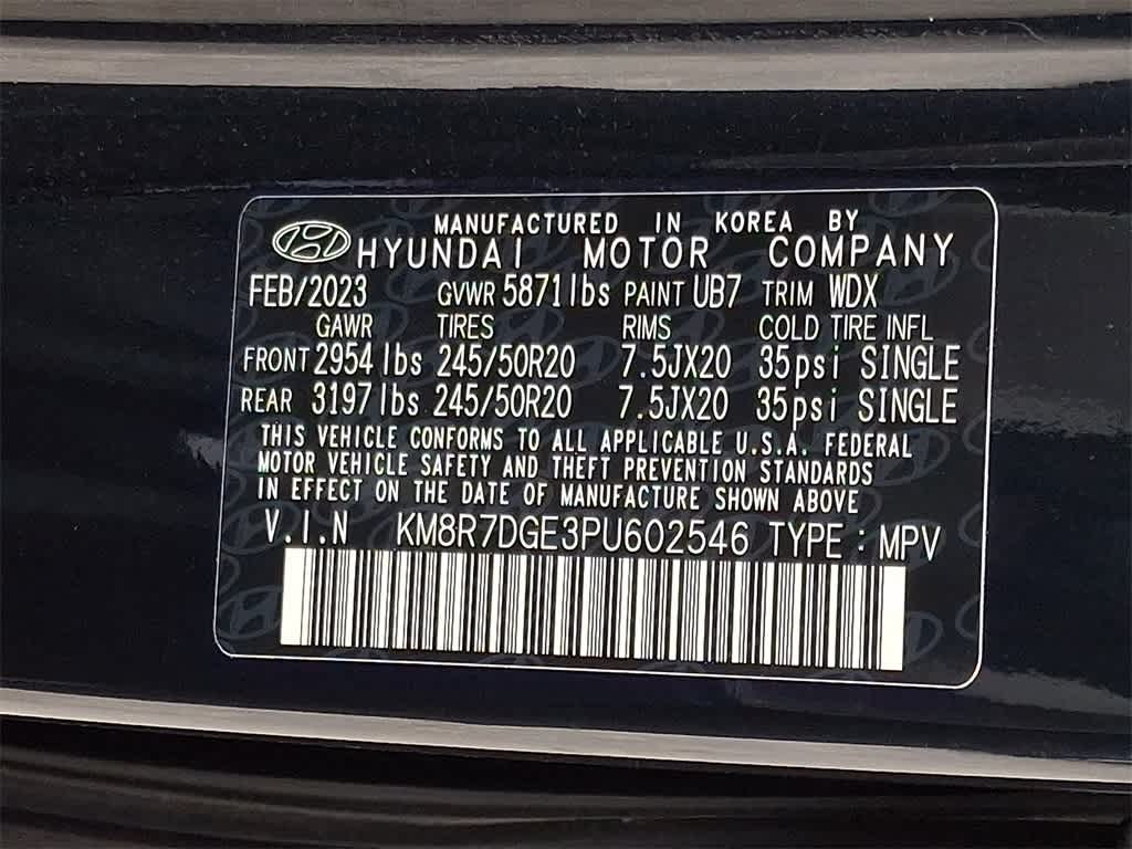 2023 Hyundai PALISADE Calligraphy