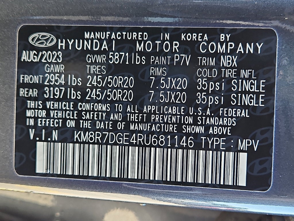 2024 Hyundai PALISADE Calligraphy