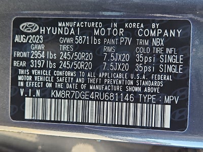 2024 Hyundai PALISADE Calligraphy