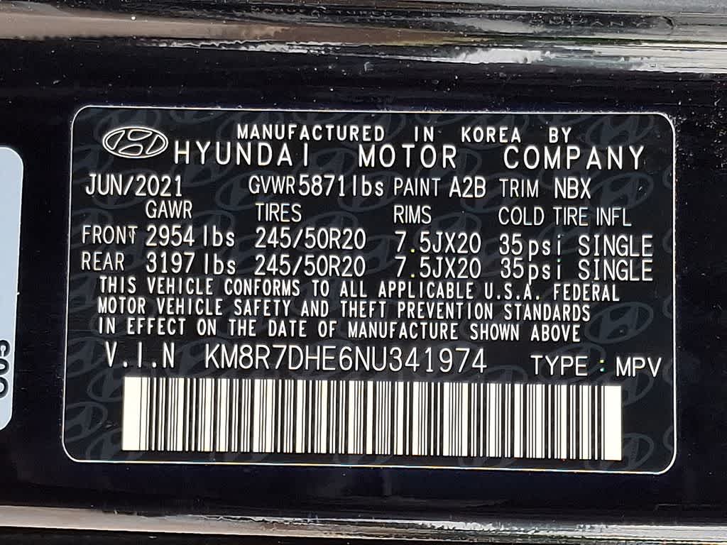 2022 Hyundai PALISADE Calligraphy