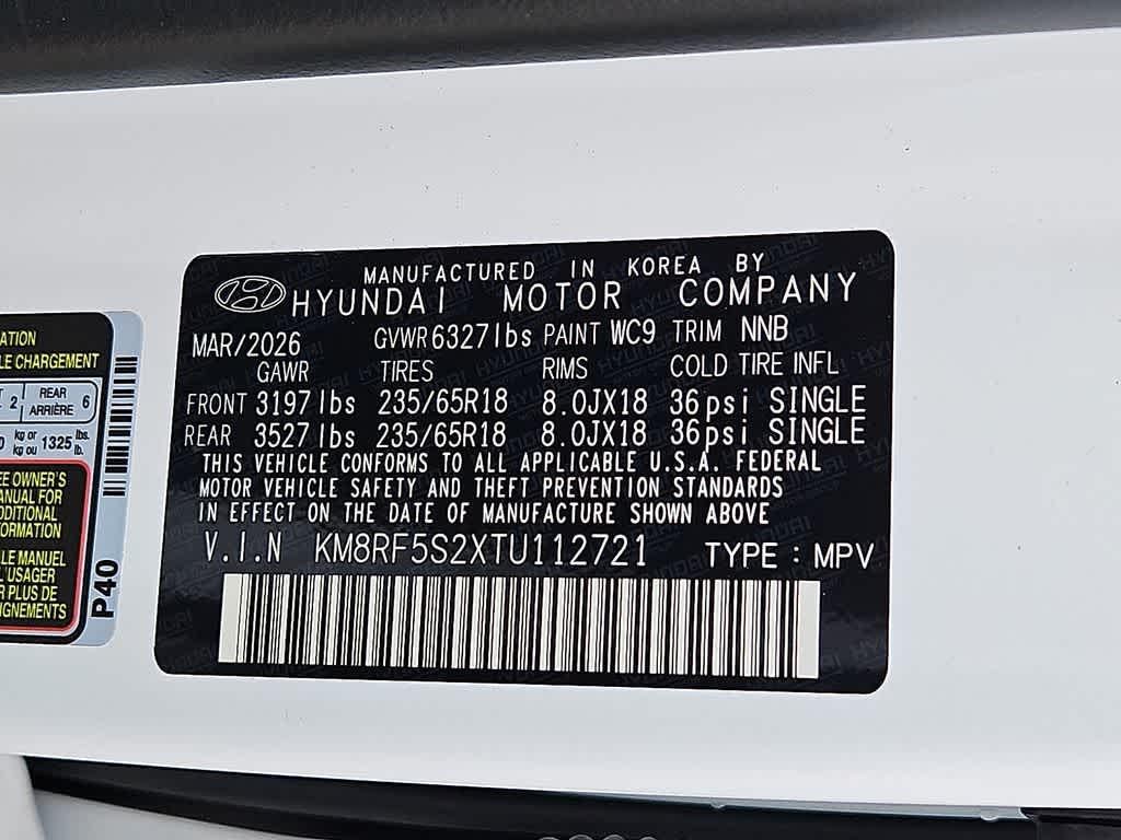 2026 Hyundai PALISADE SE