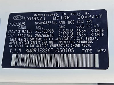 2026 Hyundai PALISADE XRT Pro
